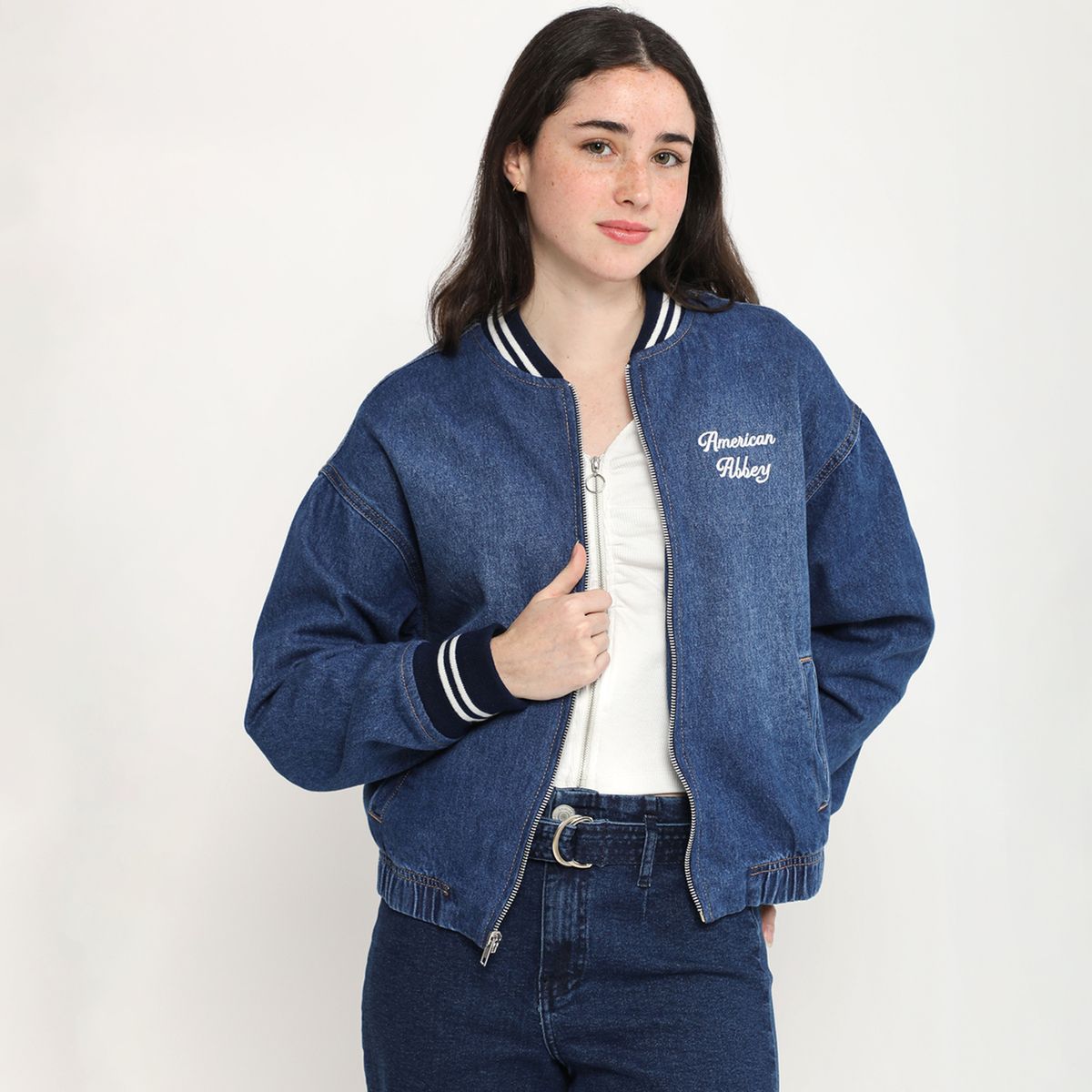 AMERICAN ABBEY - Casaca Bomber Mujer American Abbey