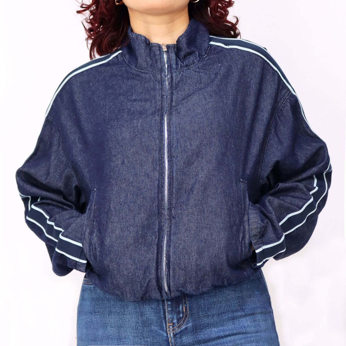 KAYRA POBLET - Casaca De Jean Mujer Kayra Poblet