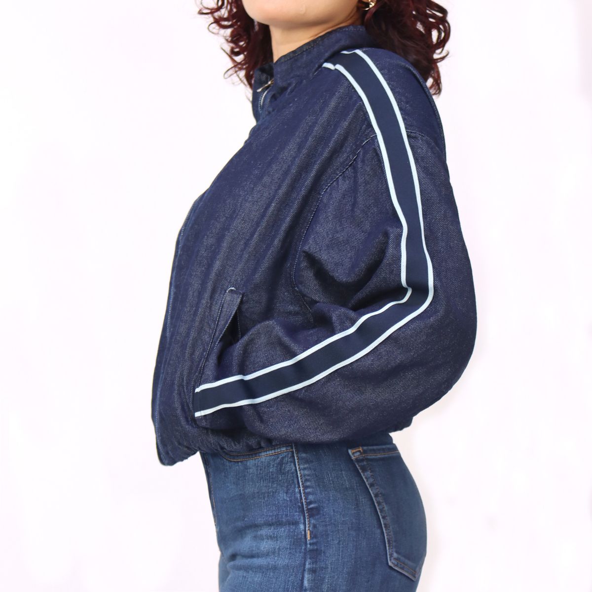 KAYRA POBLET - Casaca De Jean Mujer Kayra Poblet