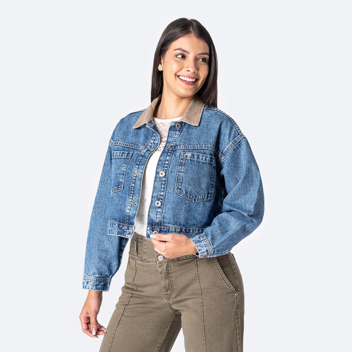 PIONIER - Casaca De Jean Mujer Pionier