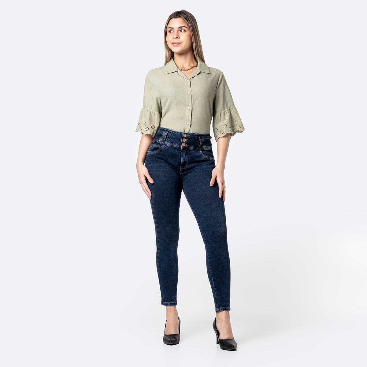 PIONIER - Jean Skinny Mujer Pionier