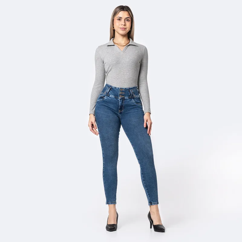 PIONIER - Jean Skinny Mujer Pionier