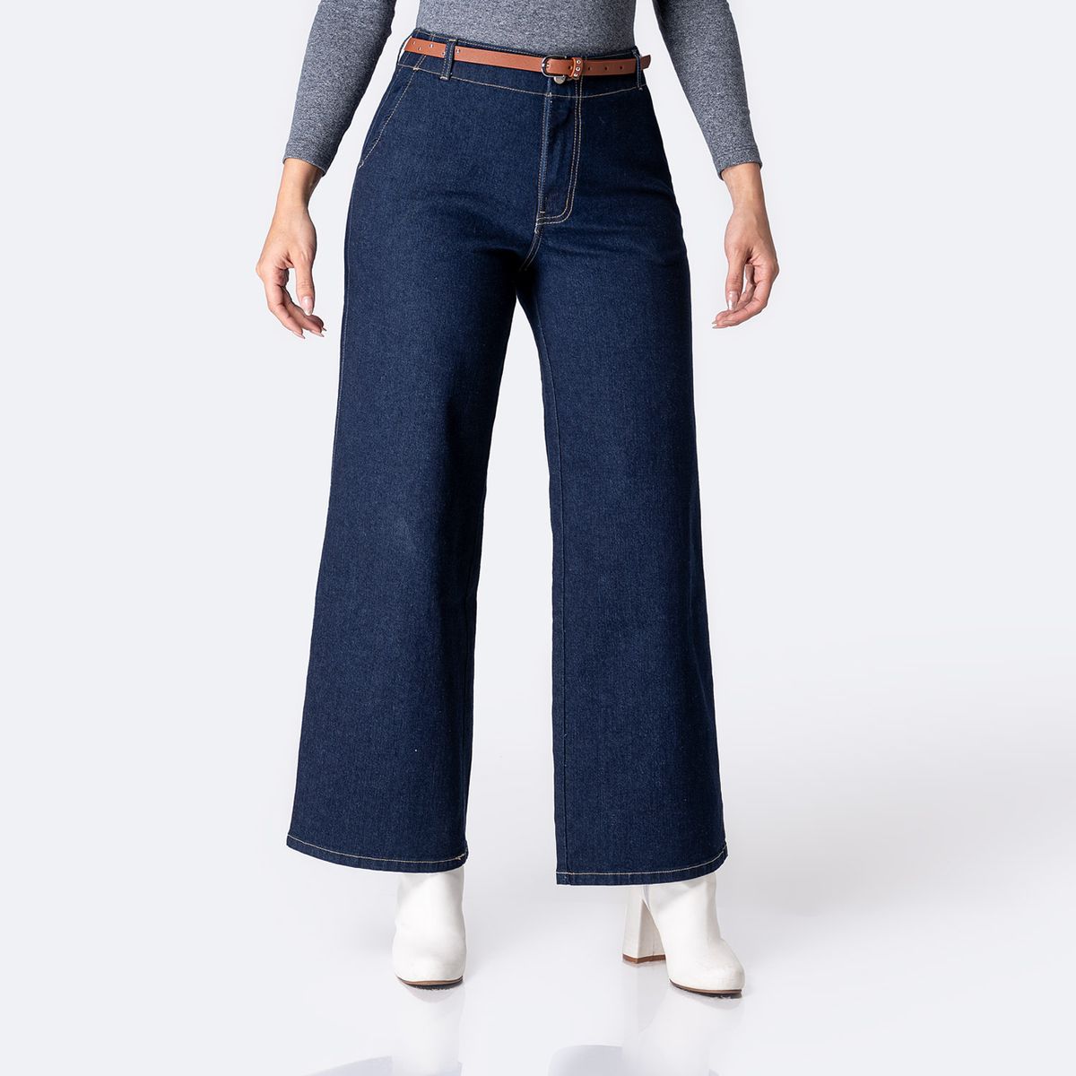 PIONIER - Jean Wide Leg Mujer Pionier