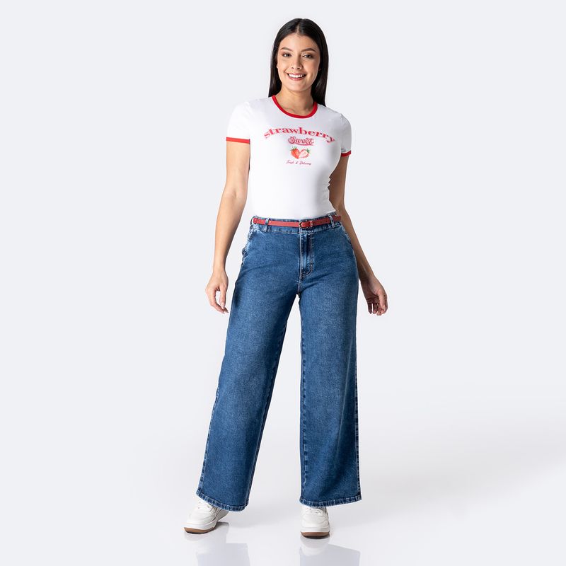 PIONIER - Jean Wide Leg Mujer Pionier
