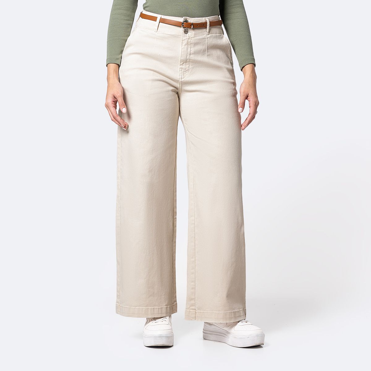 PIONIER - Pantalon  Wide Leg Mujer Pionier