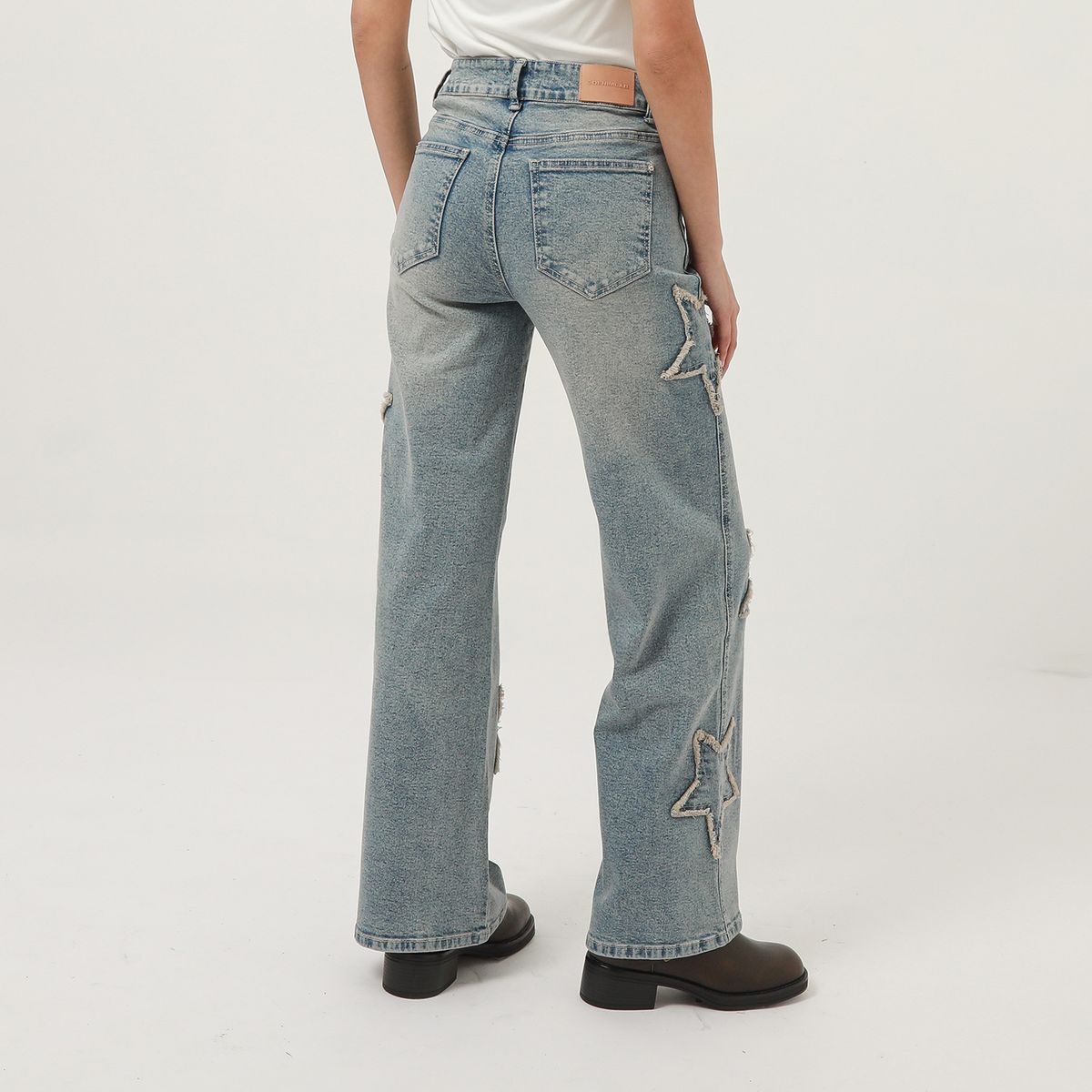 DENIMLAB - Jean Wideleg Mujer Denimlab