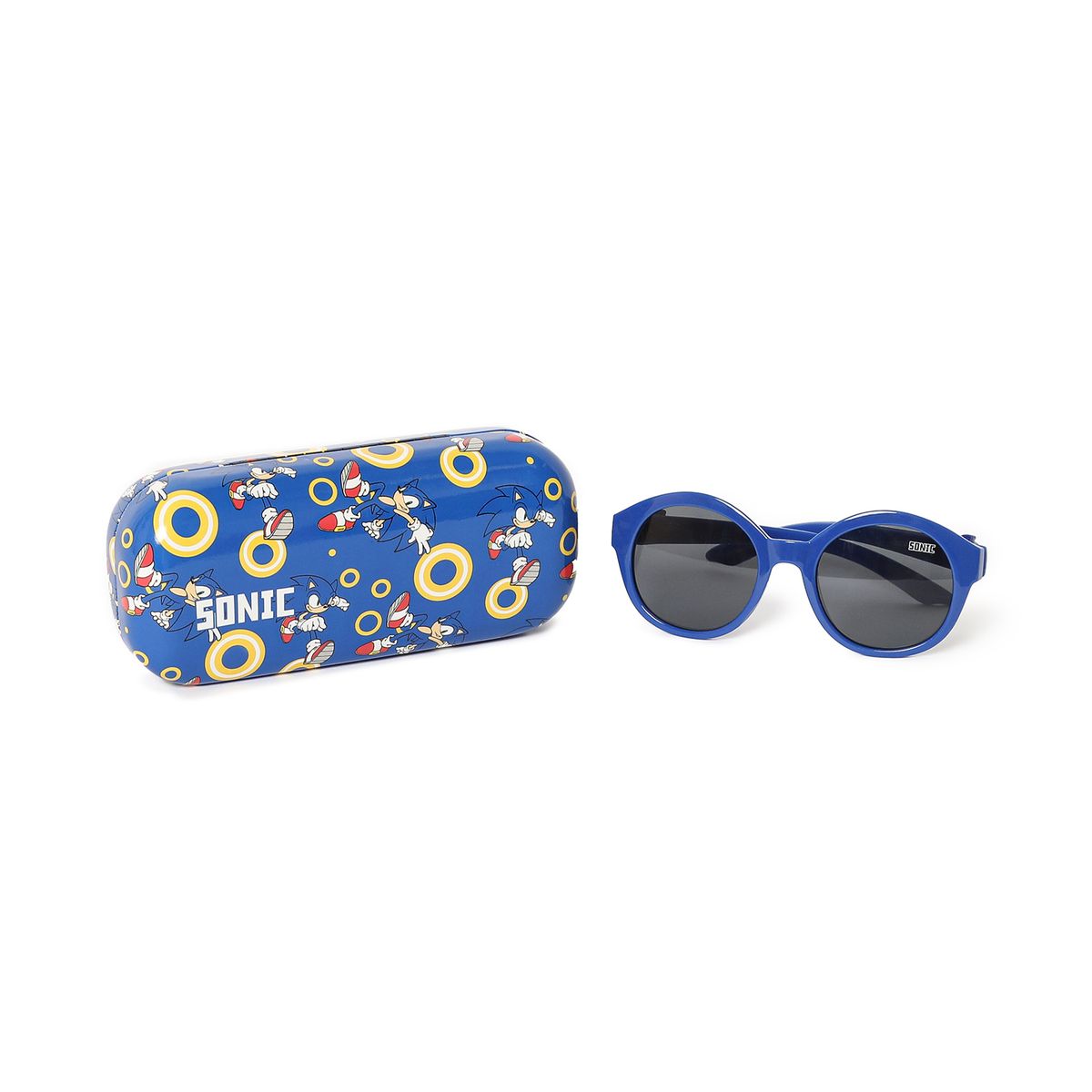 SONIC - Lentes Con Case Para Niño Sonic Azul