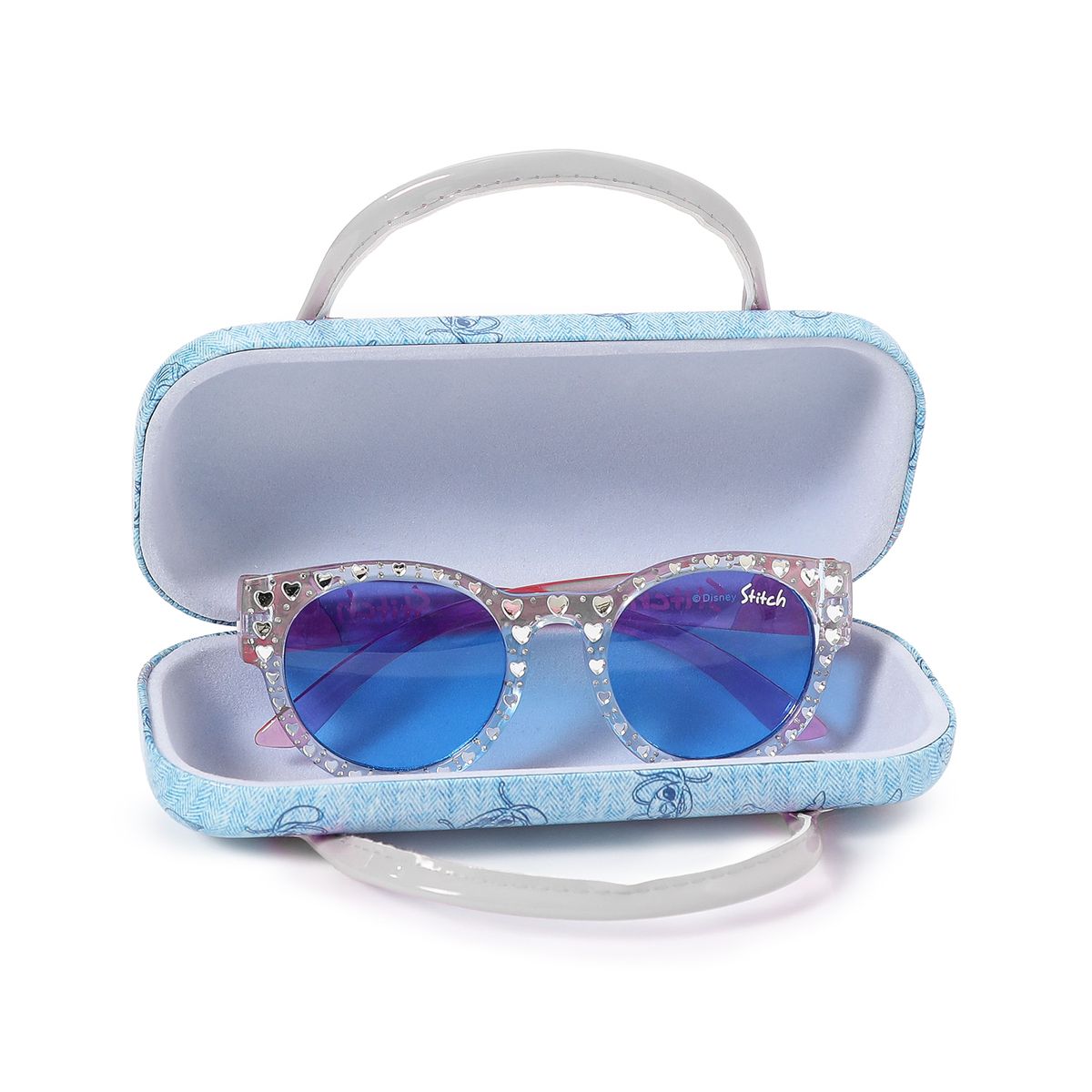 DISNEY - Lentes Con Case Para Niña Lilo Y Stich Celeste