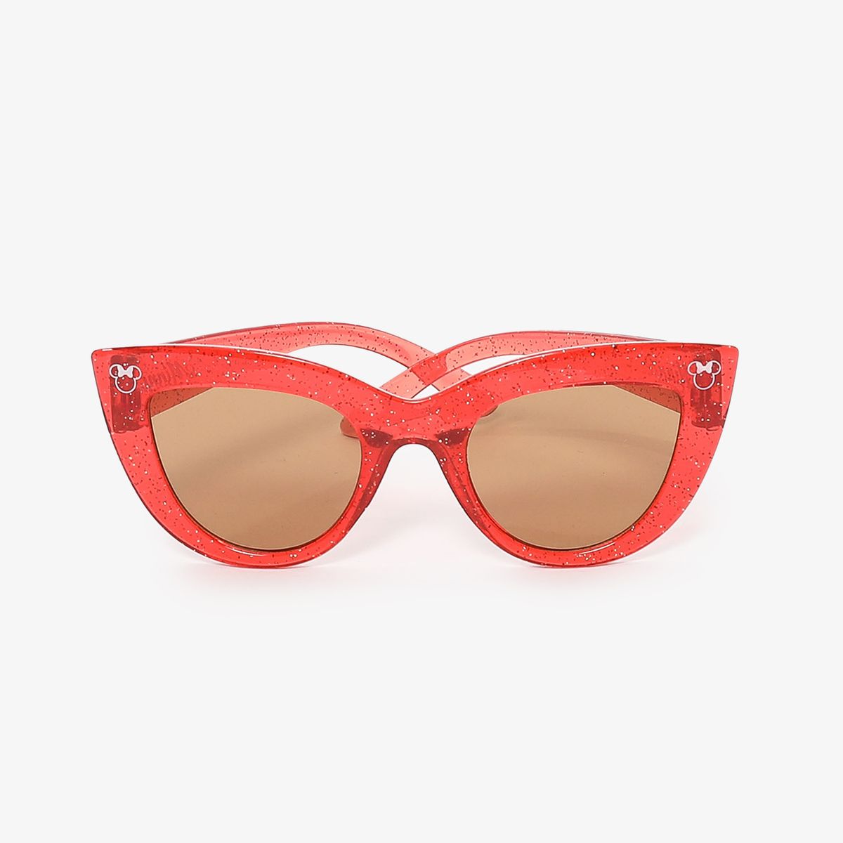 MINNIE - Lentes Con Case Para Niña Minnie Rojo