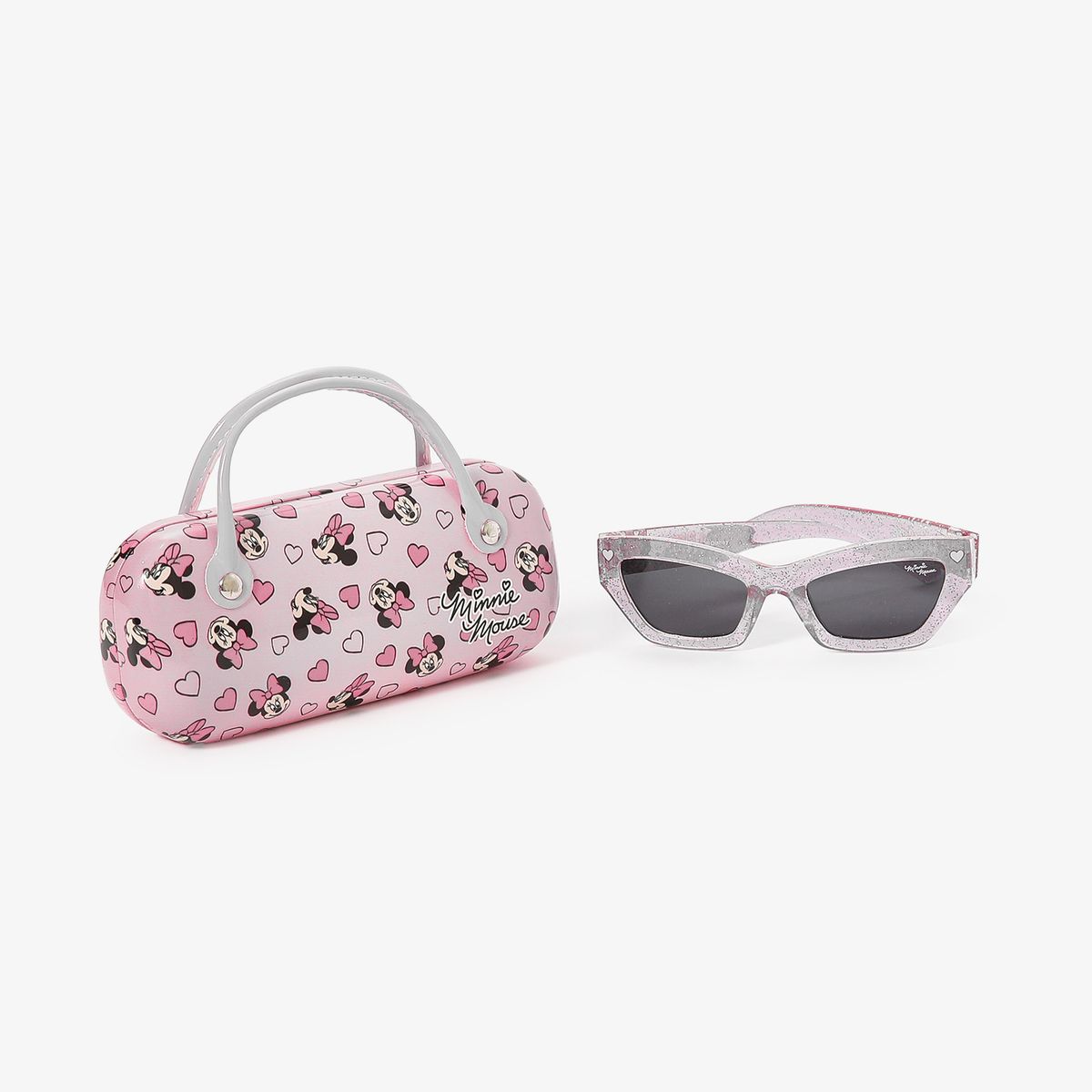 MINNIE - Lentes Con Case Para Niña Minnie Rosado