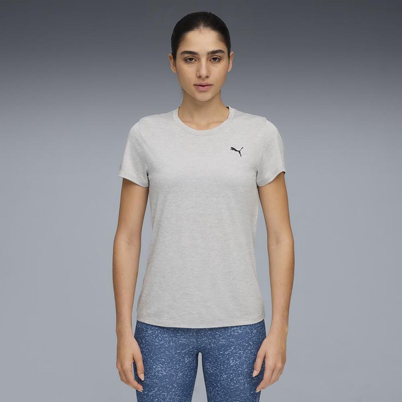 PUMA - Polo Deportivo Mujer W Tad Essential Heather Tee