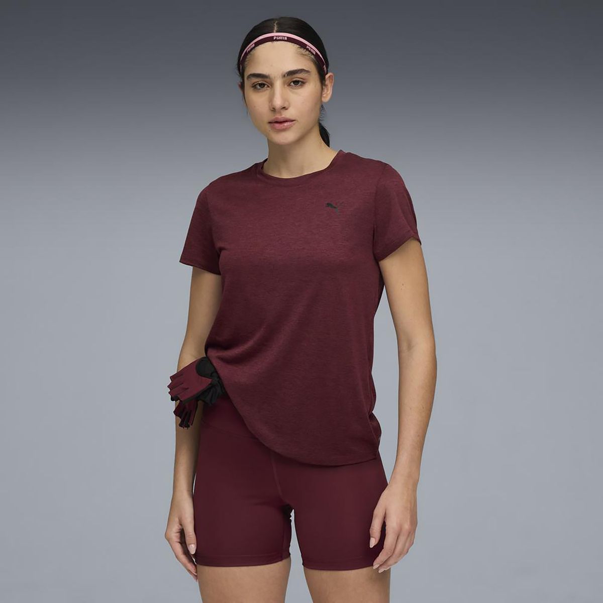 PUMA - Polo Deportivo Mujer W Tad Essential Heather Tee