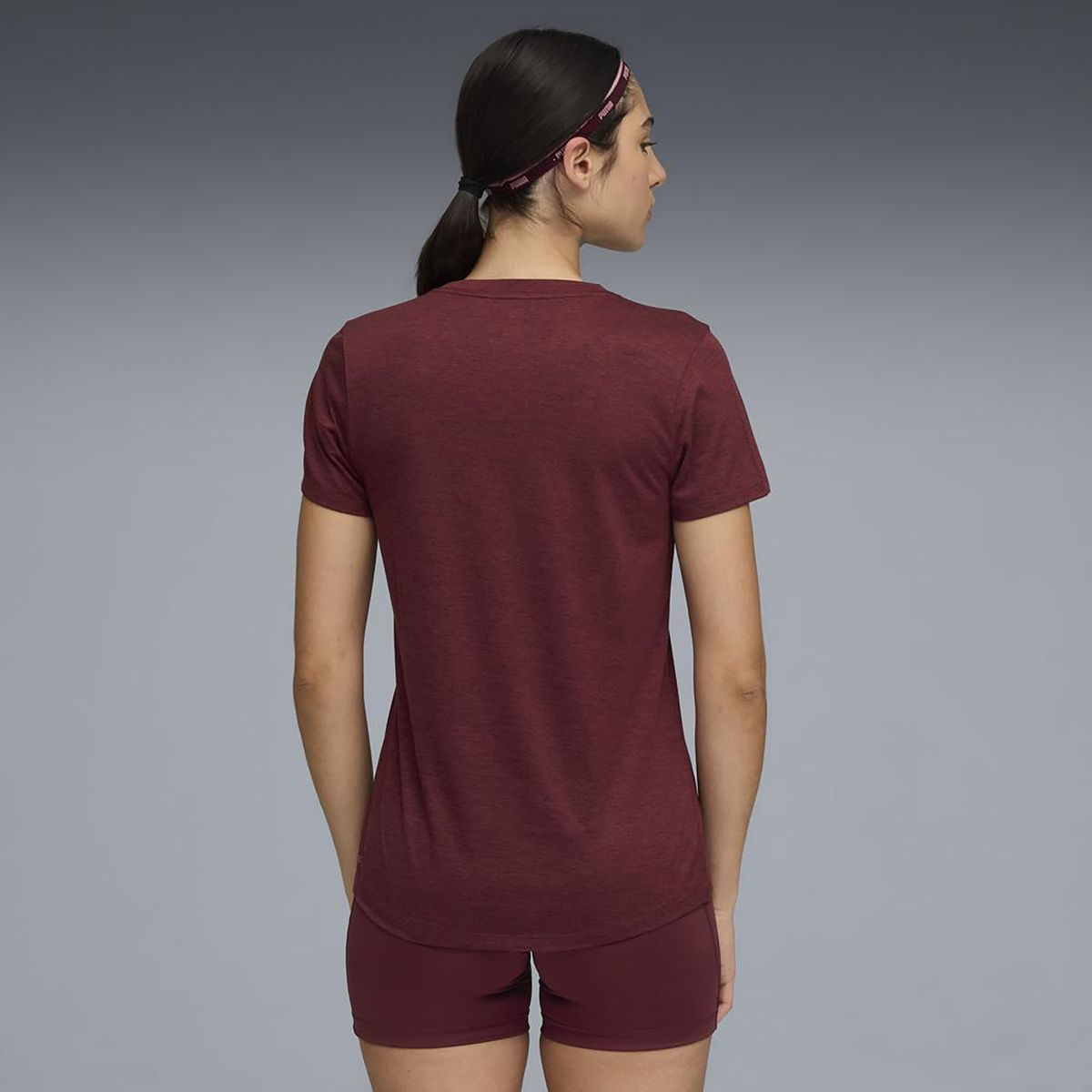 PUMA - Polo Deportivo Mujer W Tad Essential Heather Tee