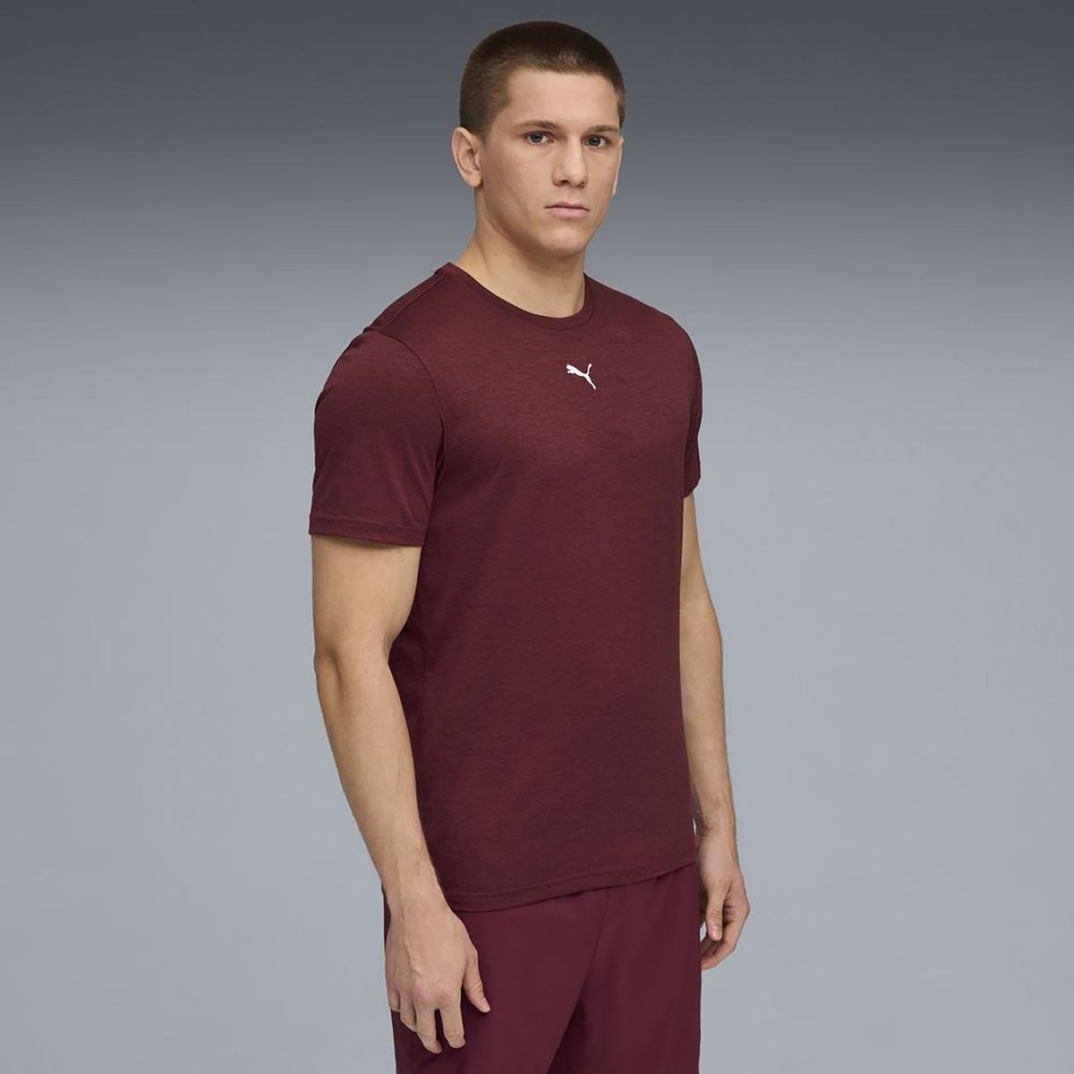 PUMA - Polo Deportivo Hombre M Tad Essentials Heather Cat Tee (cf Small Cat)