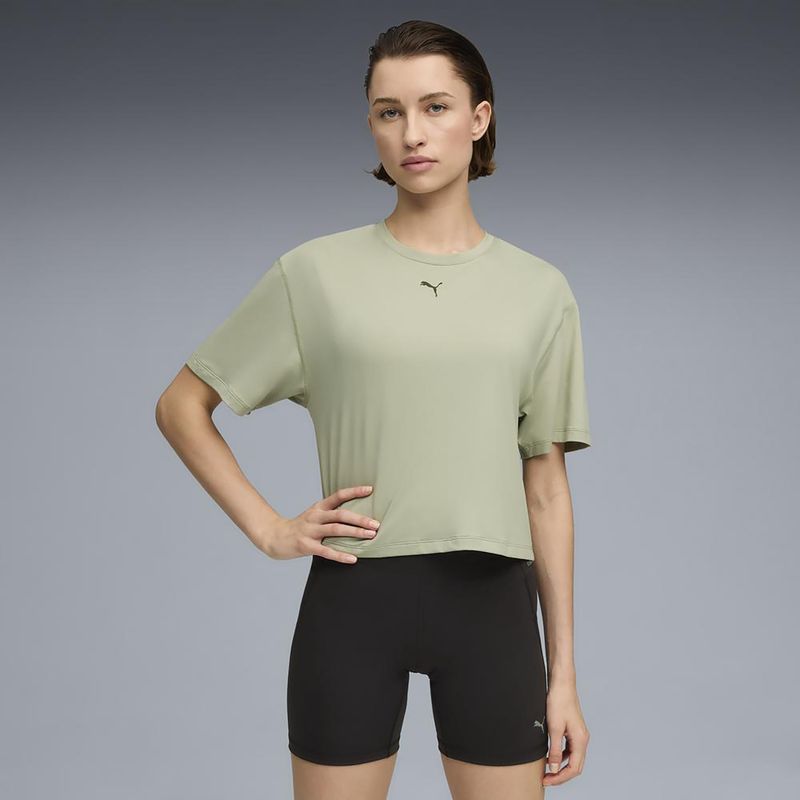PUMA - Polo Deportivo Mujer W Cloudspun Relaxed Tee