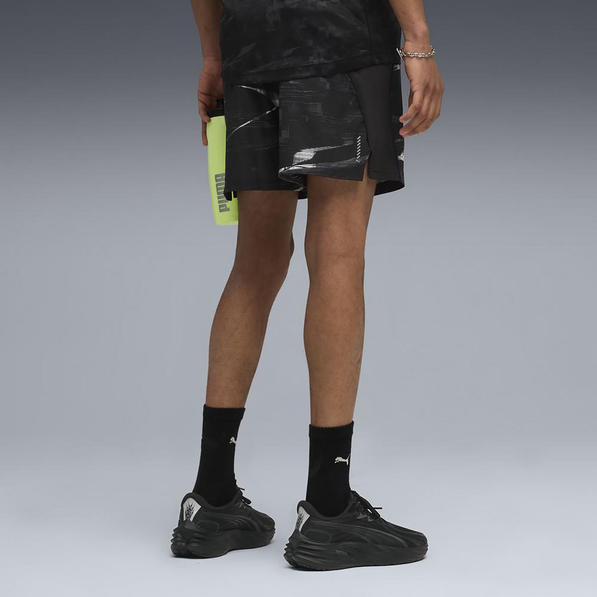 PUMA - Short Hombre M Run Velocity 5" Aop Short