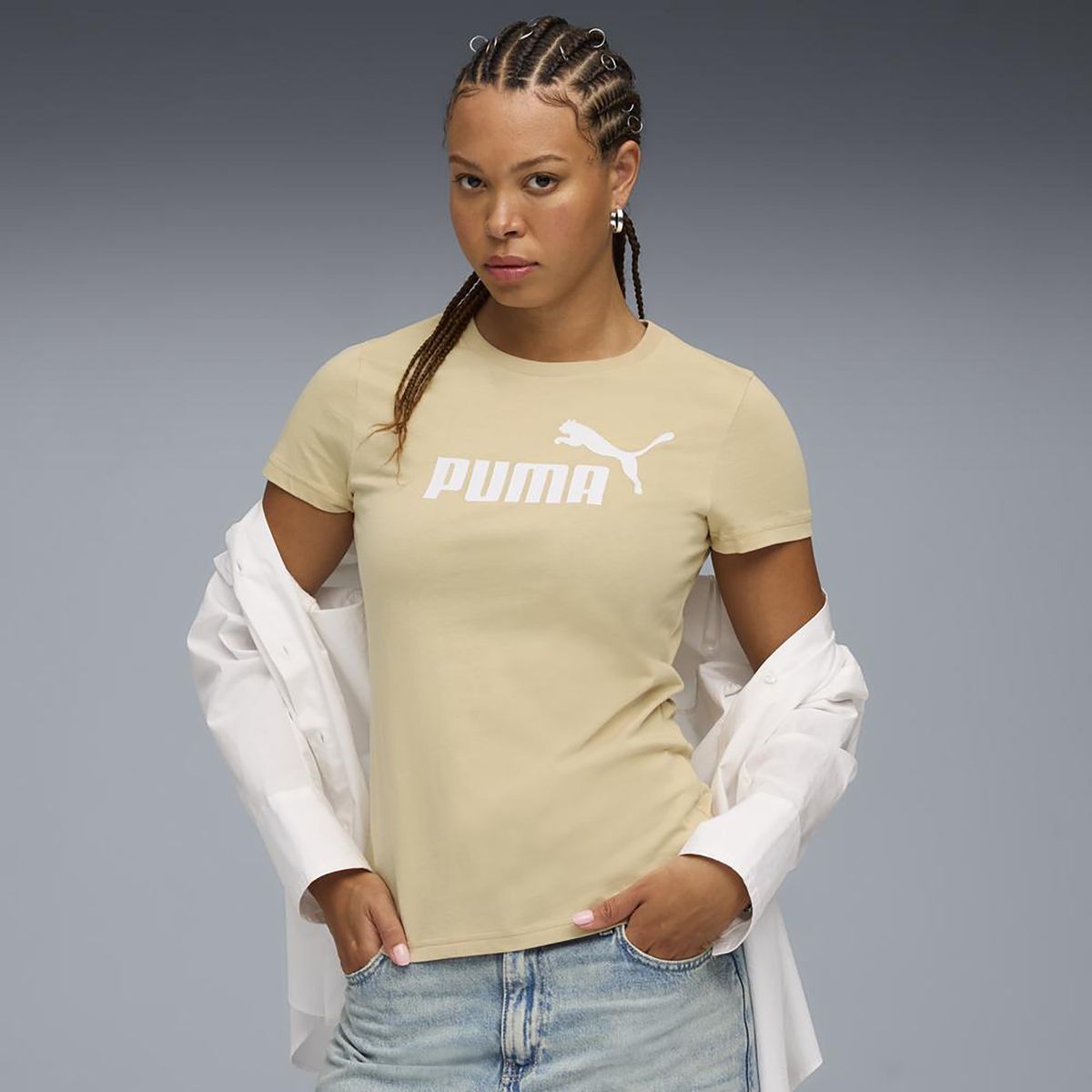 PUMA - Polo Deportivo Mujer Ess No. 1 Logo Tee (s)