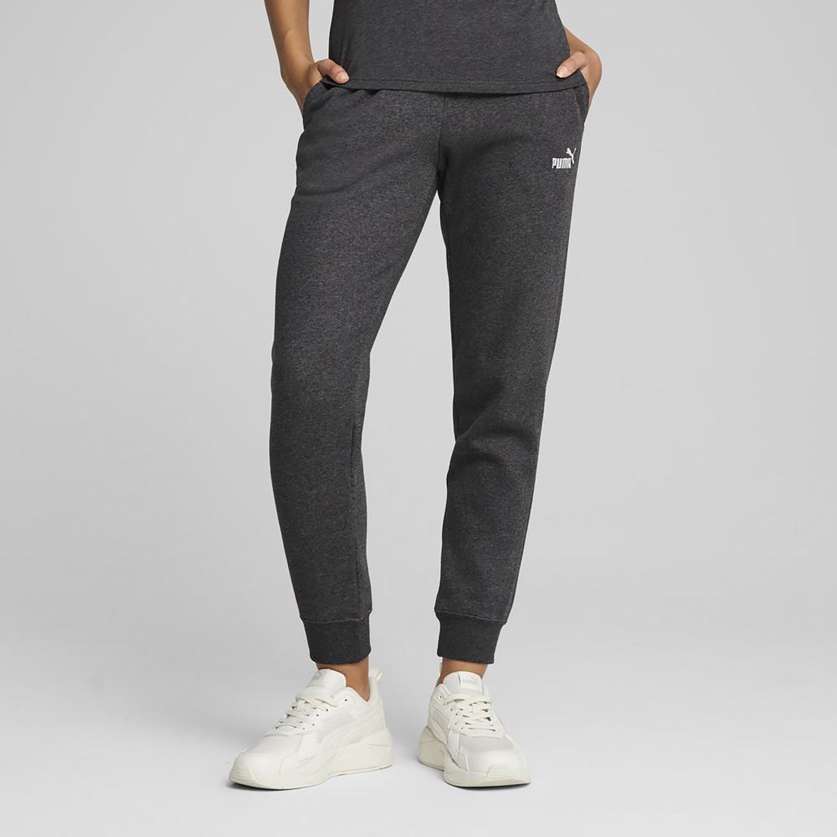 PUMA - Pantalón de Buzo Mujer Ess Small No. 1 Logo Sweatpants Fl Cl