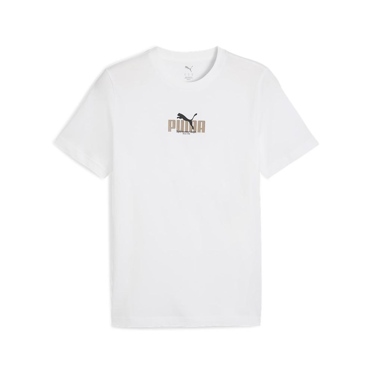 PUMA - Polo Deportivo Hombre Graphic Puma Wording Tee