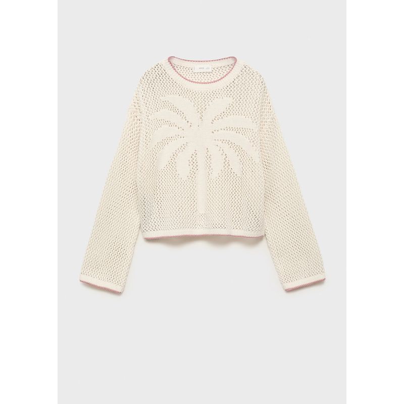 MANGO KIDS - Chompa Niña Algodón Mango Kids