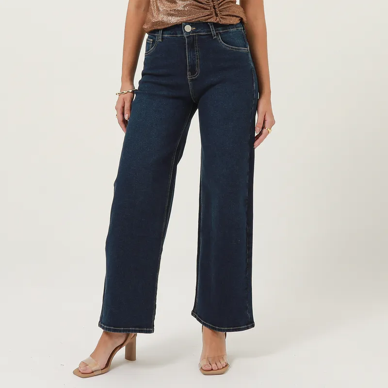 MOSSIMO - Jean Wideleg Mujer Mossimo