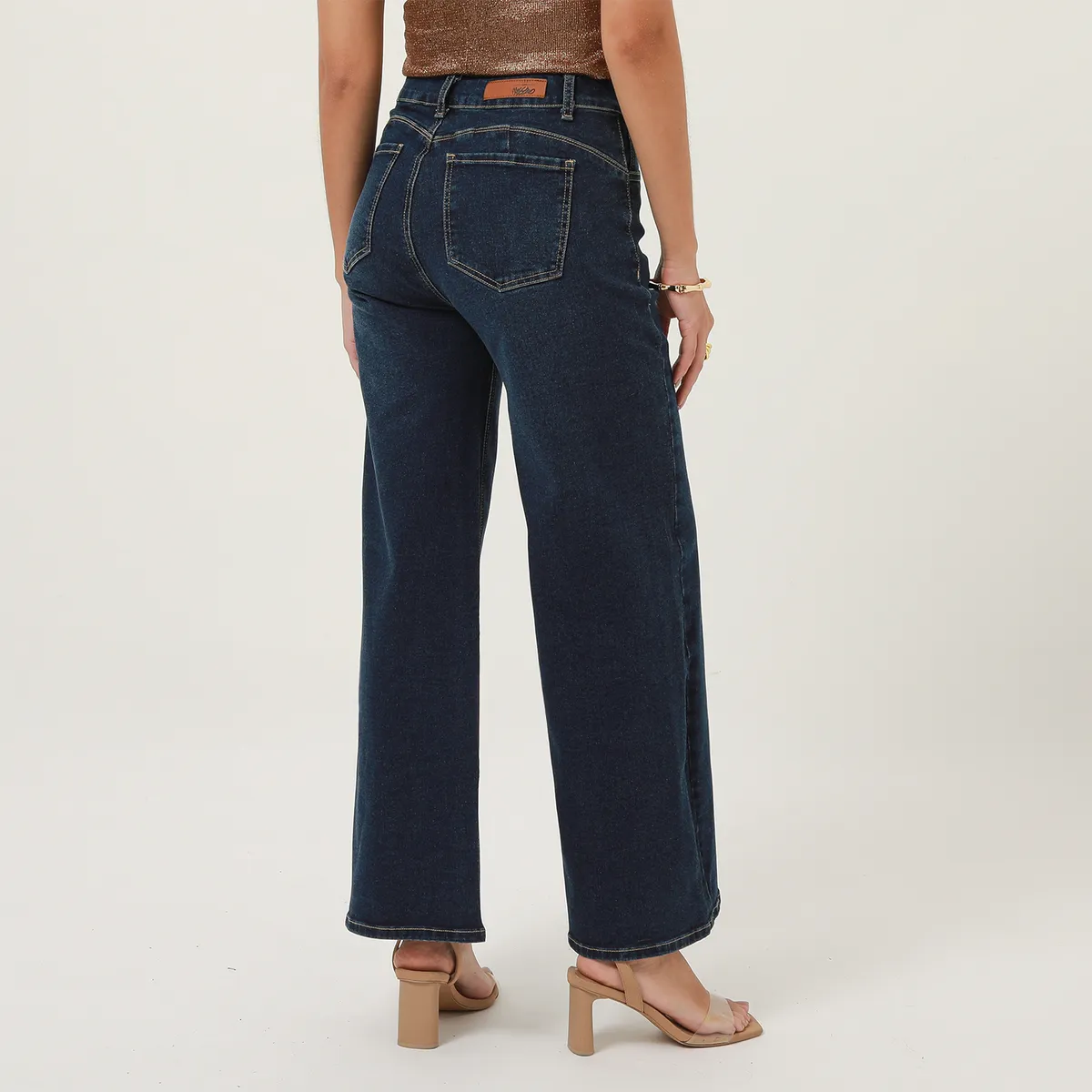 MOSSIMO - Jean Wideleg Mujer Mossimo