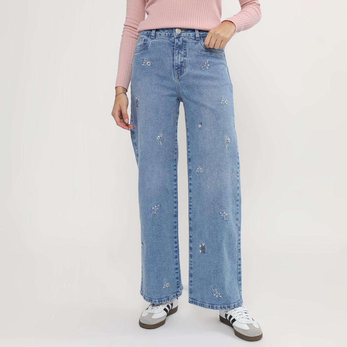 AMERICAN ABBEY - Jean Straight Mujer American Abbey