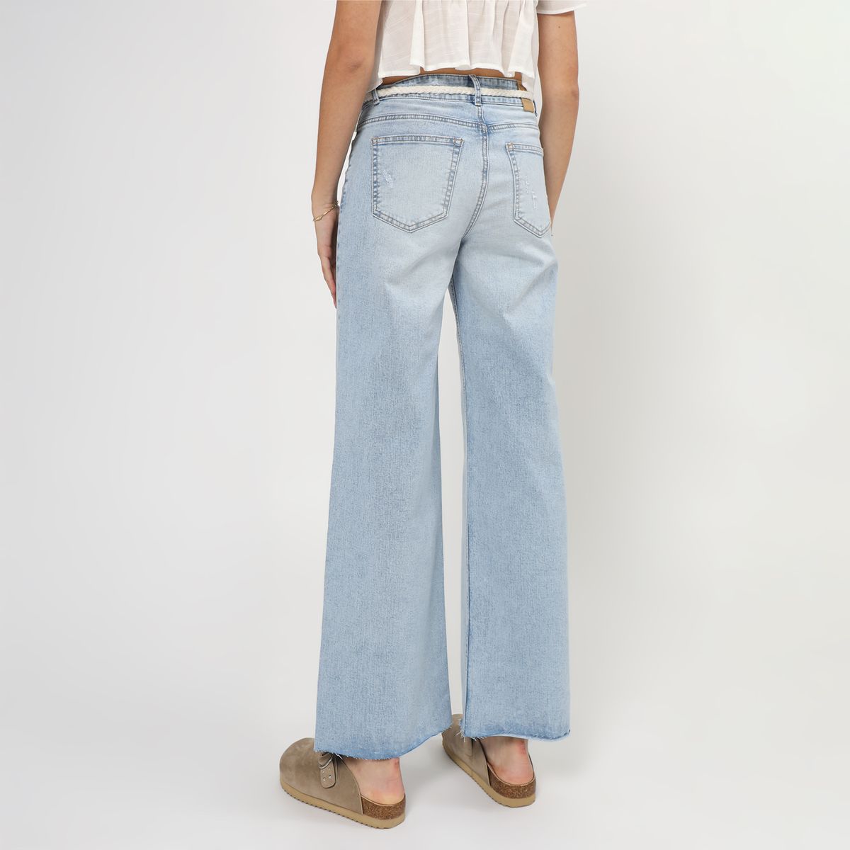 DOO AUSTRALIA - Jean Straight Tiro Medio Mujer Doo Australia