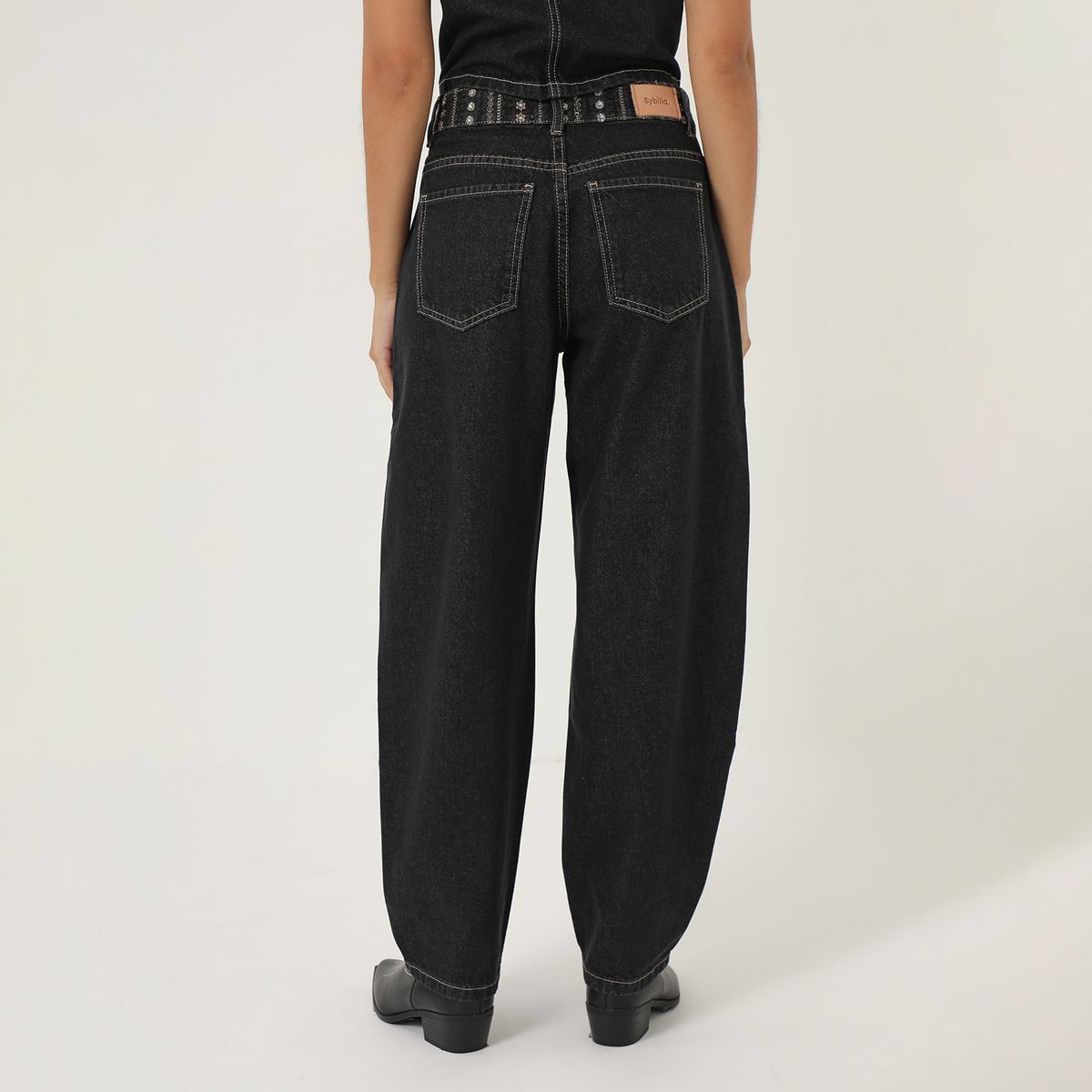 SYBILLA - Jean Balloon Mujer Sybilla