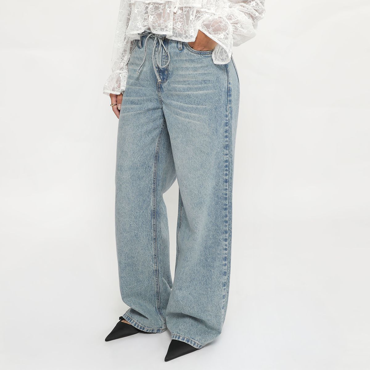 SYBILLA - Jean Baggy Mujer Sybilla