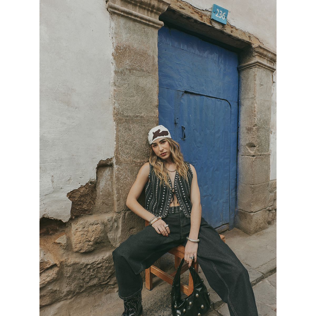 SYBILLA - Chaleco Denim Mujer Sybilla