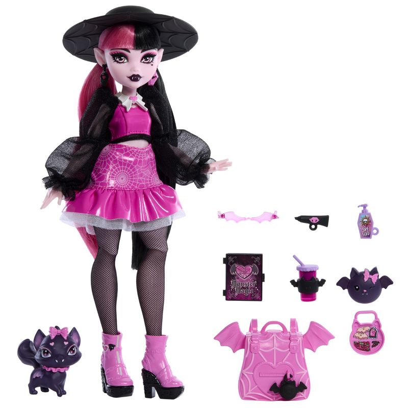 MONSTER HIGH - Juguete Muñeca Looks Monstruosos Sorpresa Monster High 