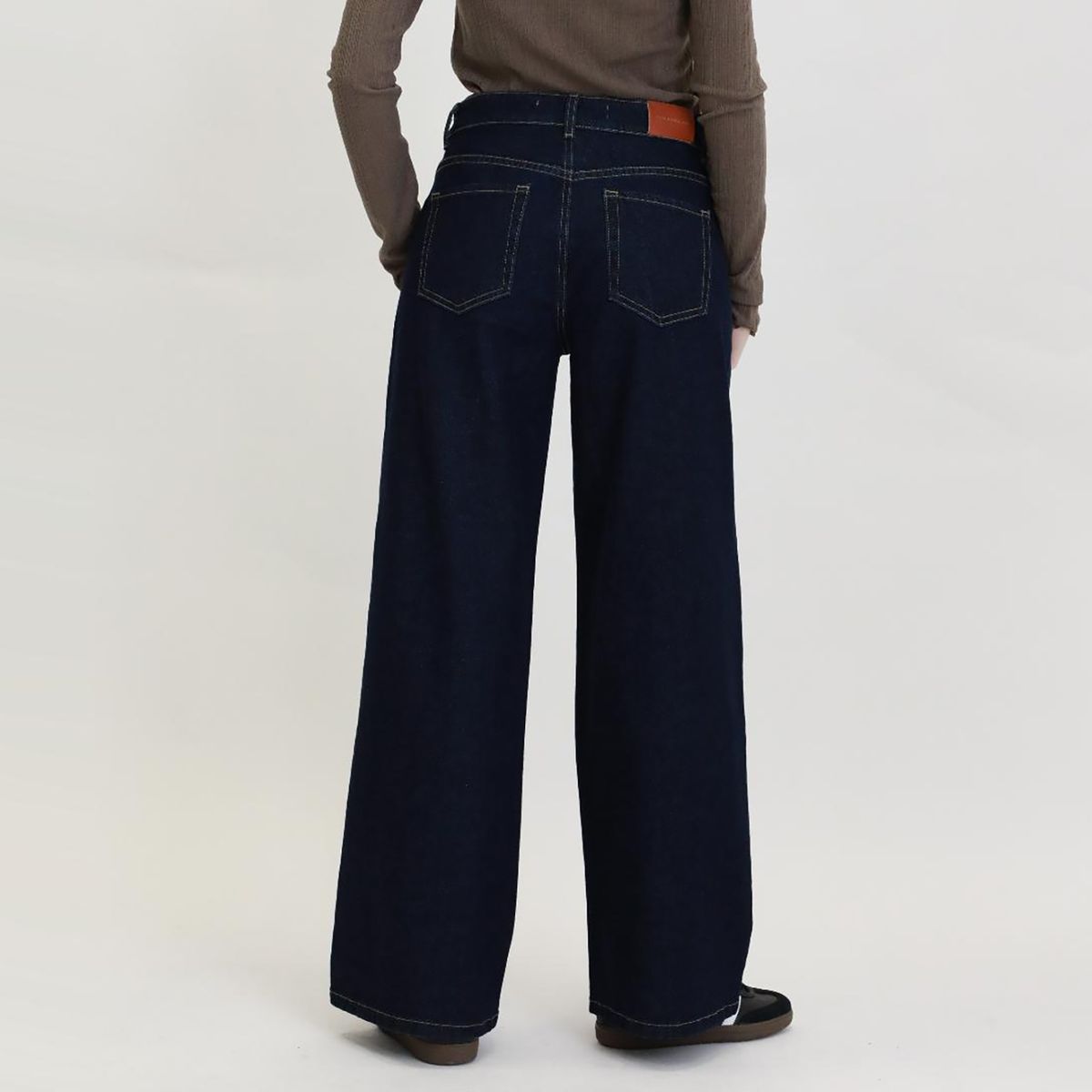 DENIMLAB - Jean Wide Leg Tiro Medio Mujer Denimlab