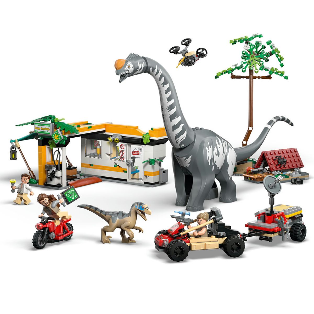 LEGO - Bloques Mision De Seguimiento Raptor Y Titanosaurus Lego