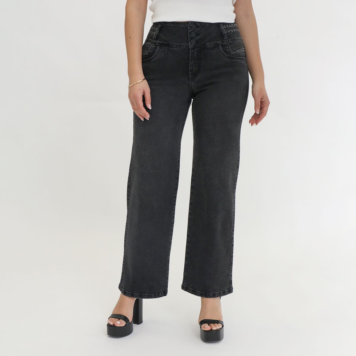 MOSSIMO - Jean Straight Mujer Mossimo