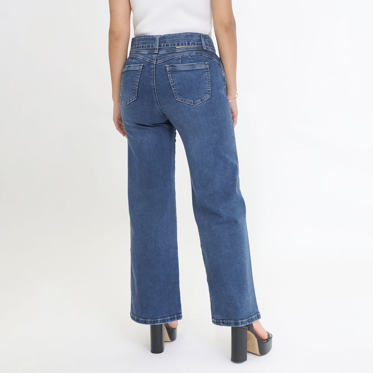 MOSSIMO - Jean Wide Leg Mujer Mossimo