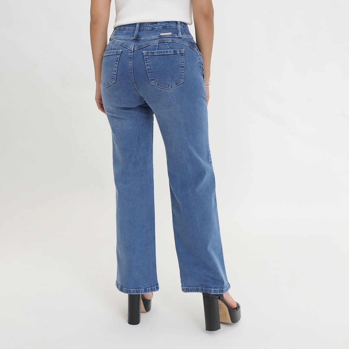 MOSSIMO - Jean Straight Mujer Mossimo