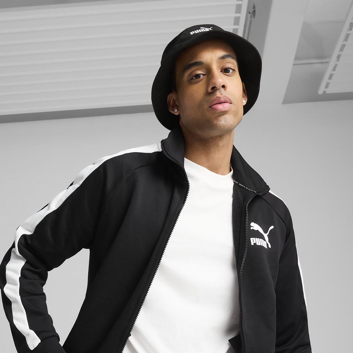 PUMA - Gorro Tipo Pescador Ess Con Logotipo N.º 1