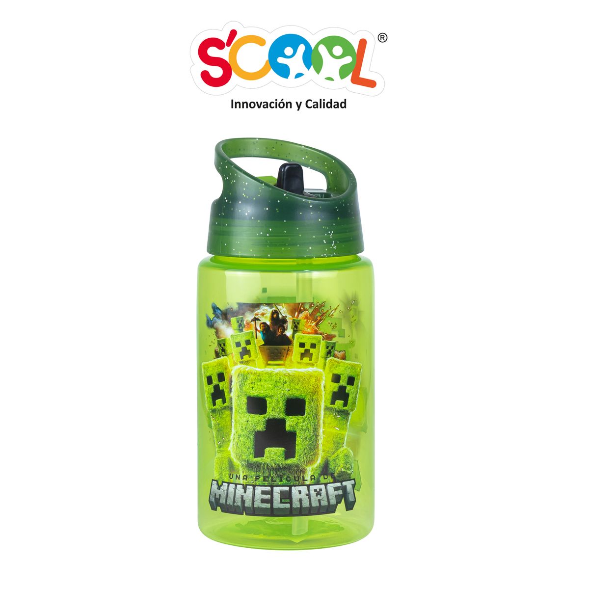 SCOOL - Tomatodo Plus Grande 500ml Minecraft