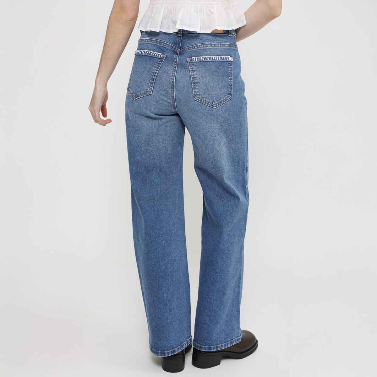 AMERICAN ABBEY - Jean Straight Mujer American Abbey