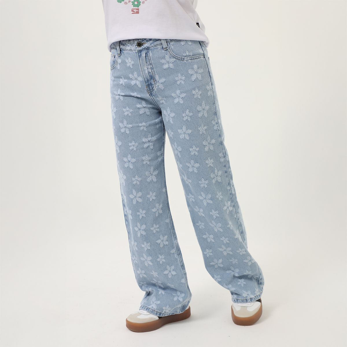 ELEVEN - Jean Flores Boho Niña Algodón