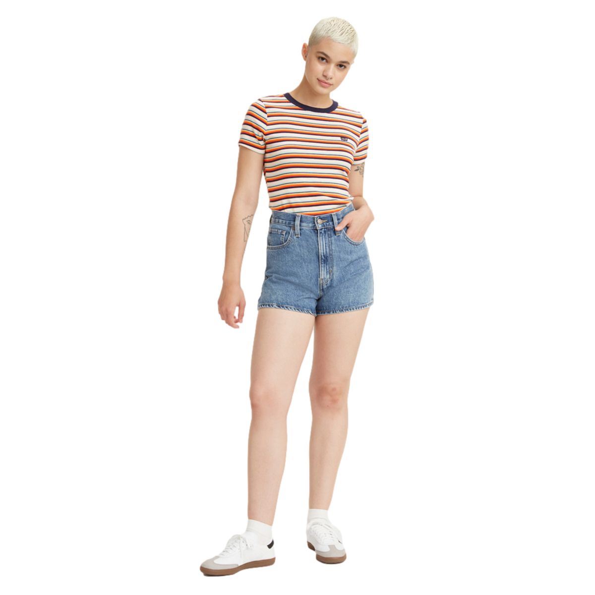 LEVIS - Short Tiro Alto Mujer Levis