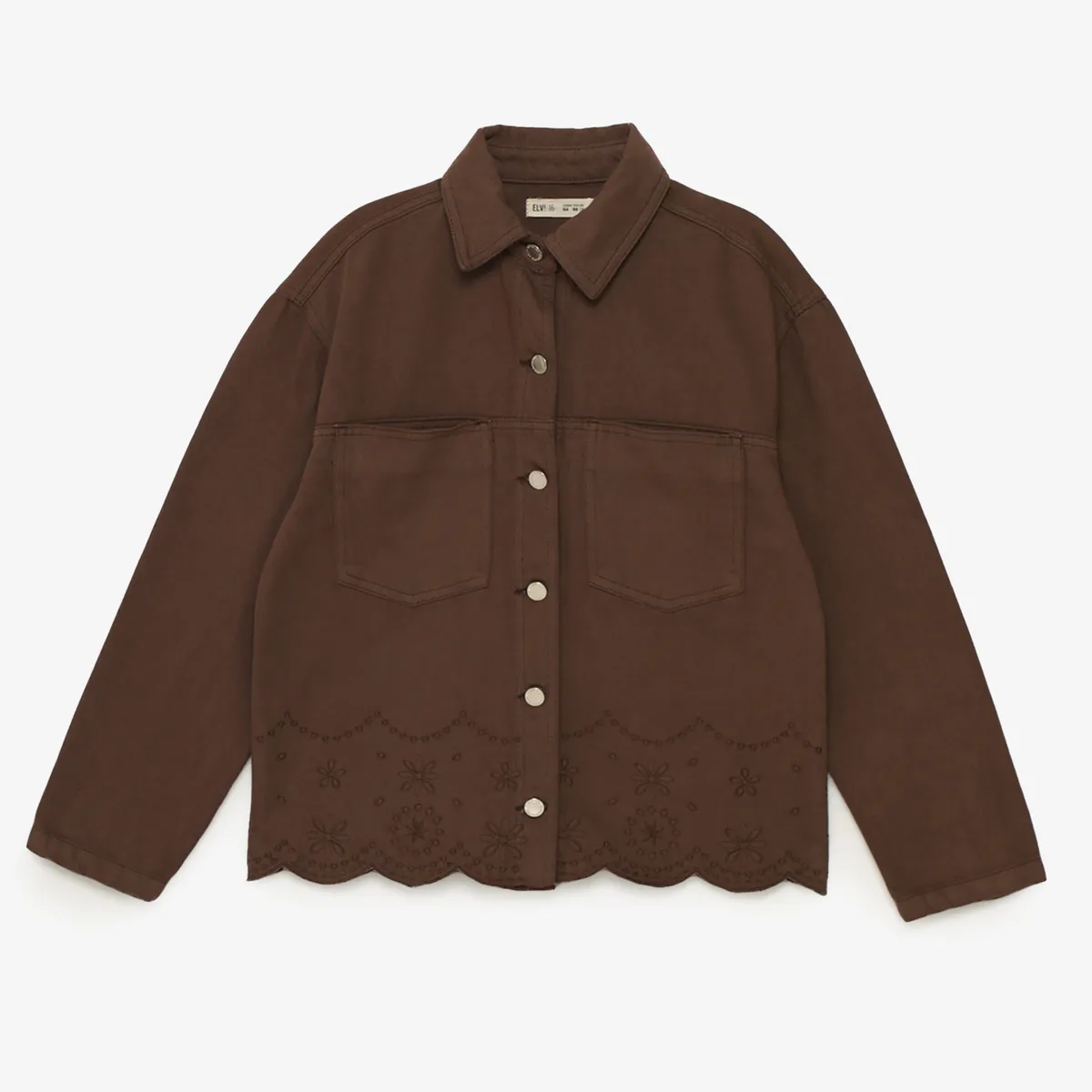 ELEVEN - Sobrecamisa Bordado Niña Algodón Eleven