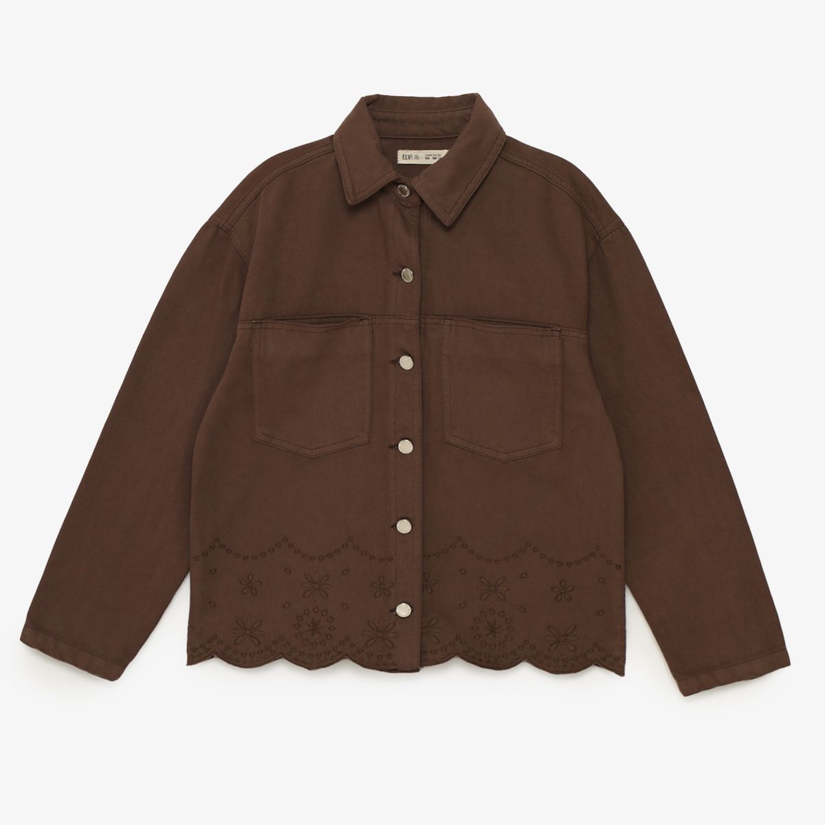 ELEVEN - Sobrecamisa Bordado Niña Algodón Eleven