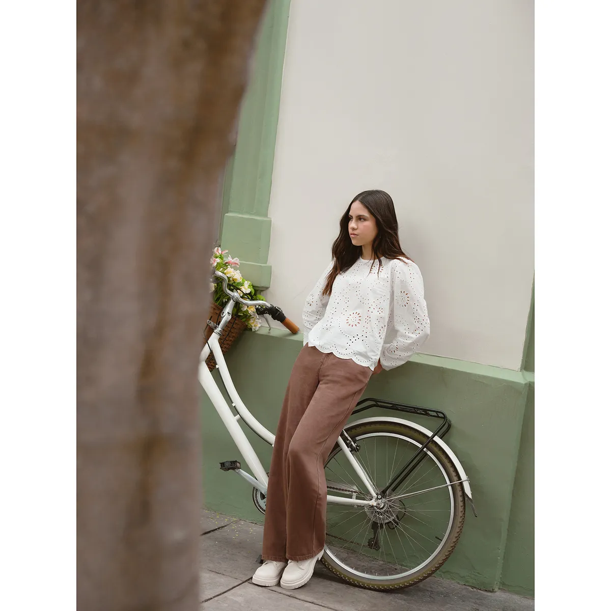 ELEVEN - Blusa Manga Larga Niña Algodón Eleven