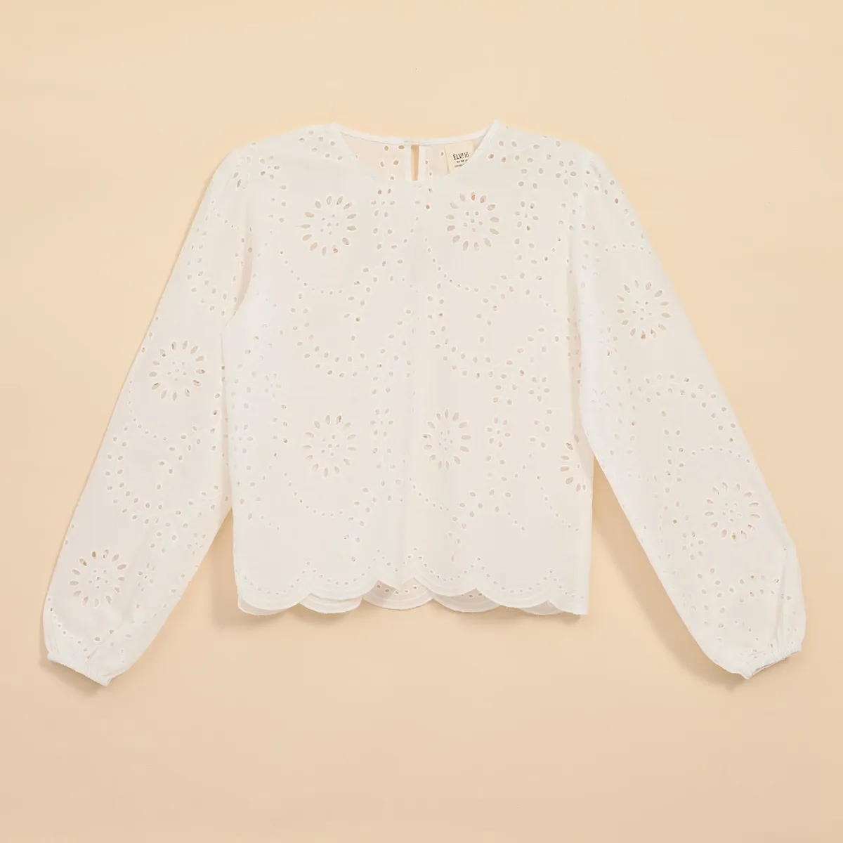 ELEVEN - Blusa Manga Larga Niña Algodón Eleven