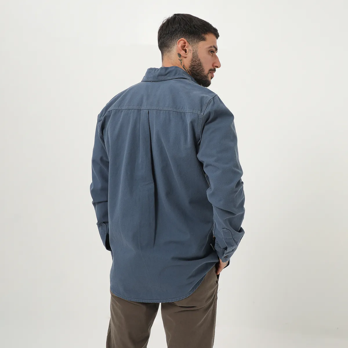 HUNTINGTON - Camisa 100% Algodón Regular Fit Hombre Huntington