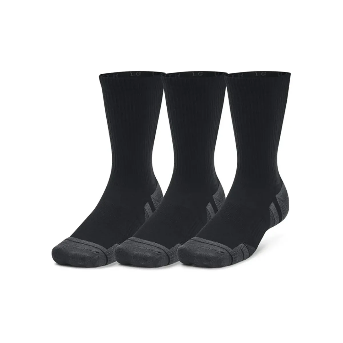 UNDER ARMOUR - Calcetines Under Armour 1379512-001 Performance Tech 3pk Crew-blk