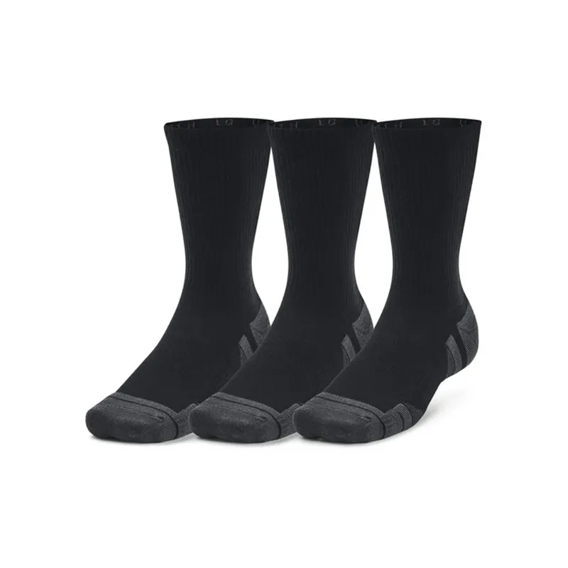 UNDER ARMOUR - Calcetines Under Armour 1379512-001 Performance Tech 3pk Crew-blk