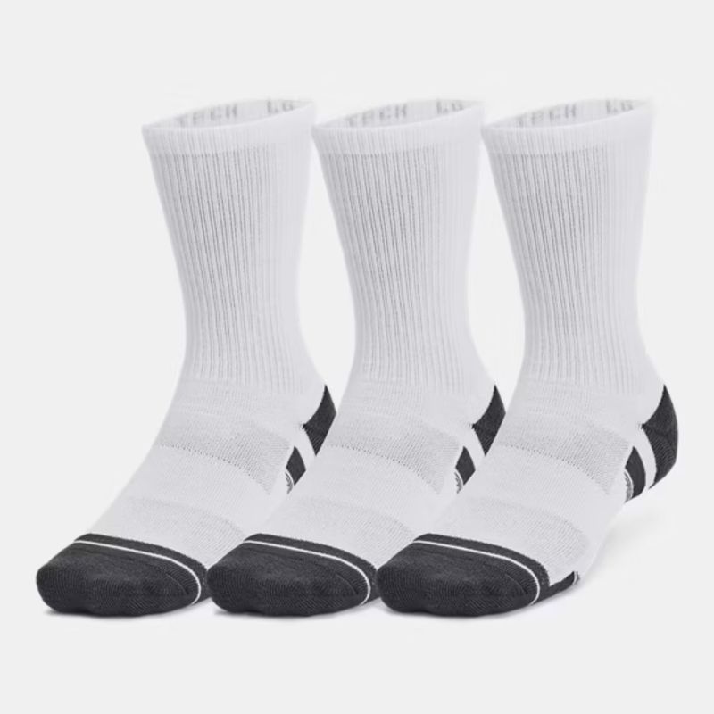 UNDER ARMOUR - Calcetines Under Armour Performance Tech 3pk Crew-wht